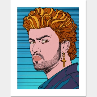 George Michael Posters and Art